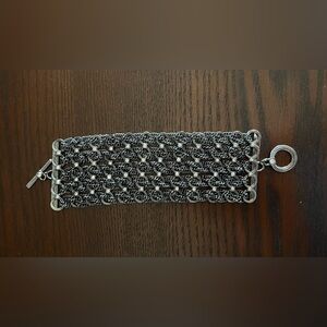 Gunmetal chain bracelet